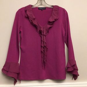 Jones New York Signature Jersey blouse